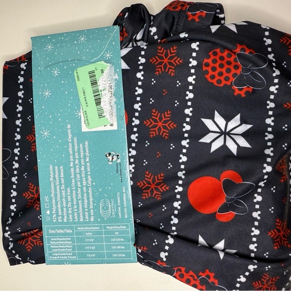 Disney Black and Red Pajama Set - Picture 1 of 3